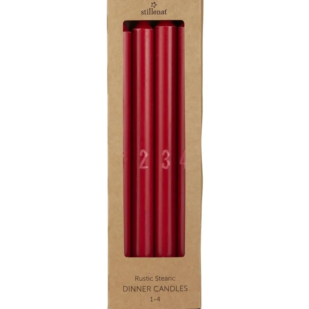 Outlet IB Laursen Adventskerze 1-4 Schachtel mit 4 Kerzen