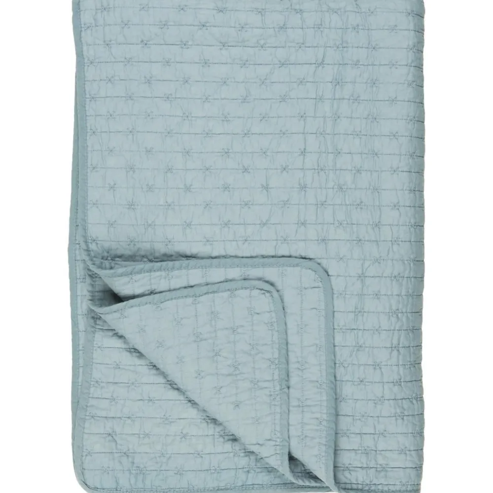 Clearance IB Laursen Baumwoll-Quilt mit Kreuzstichen