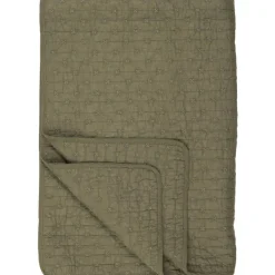 Clearance IB Laursen Baumwoll-Quilt mit Kreuzstichen