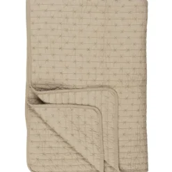 Clearance IB Laursen Baumwoll-Quilt mit Kreuzstichen