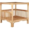 Discount IB Laursen Beistelltisch Janet aus Rattan