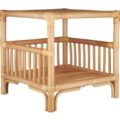 Discount IB Laursen Beistelltisch Janet aus Rattan
