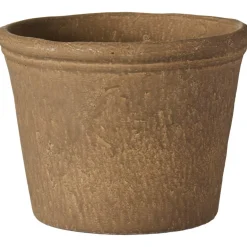 Hot IB Laursen Blumentopf Athen mit gerillter Kante Zement