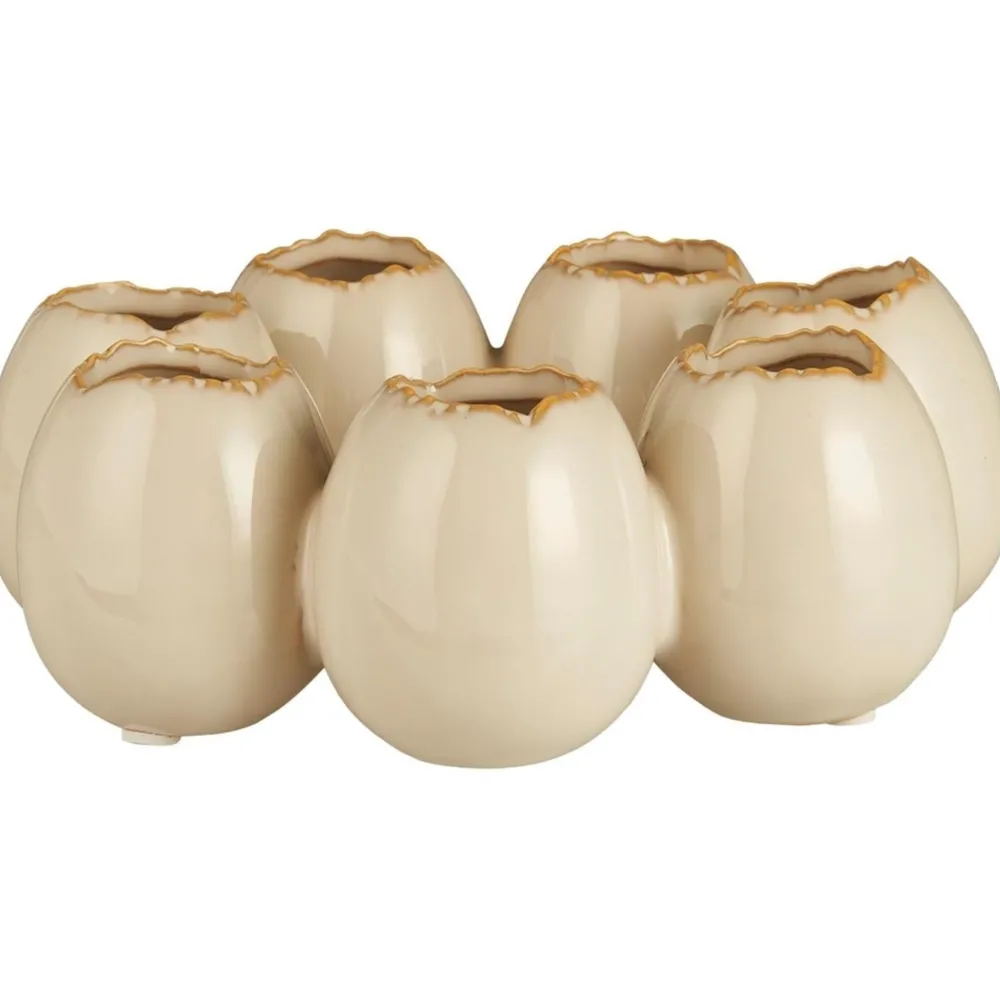 New IB Laursen Blumenvase Eierschalen Design