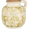 Online IB Laursen Blumenvase Green Blossom mit Henkel