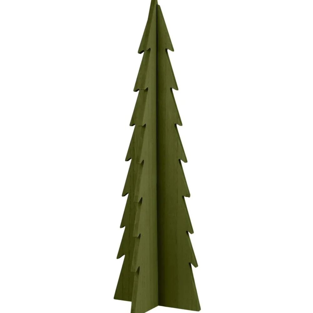 New IB Laursen Deko Tannenbaum stehend aus Holz