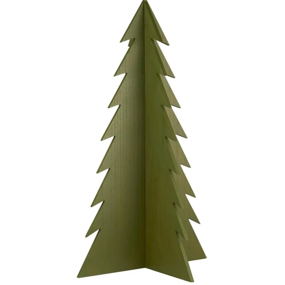 New IB Laursen Deko Tannenbaum stehend aus Holz