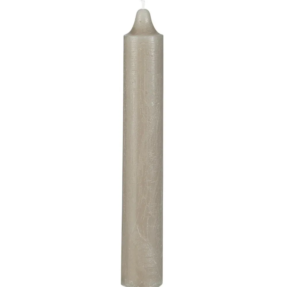 Best IB Laursen Dickere Rustikale Stabkerze 25 cm, Ø 3,8 cm