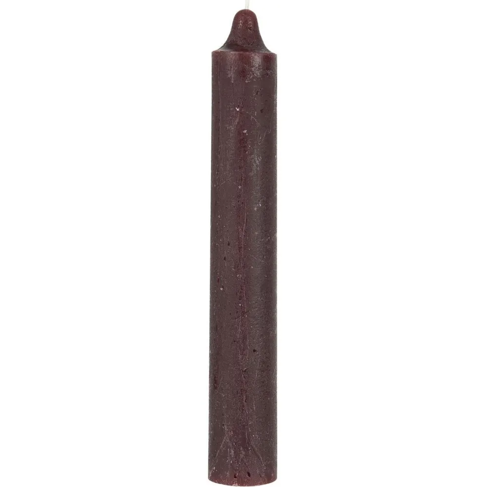 Best IB Laursen Dickere Rustikale Stabkerze 25 cm, Ø 3,8 cm