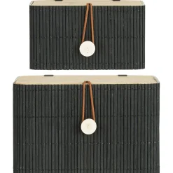 Discount IB Laursen 2er Set Schachtel mit Bambusdeckel