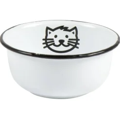 Discount IB Laursen Fressnapf für Katzen Emaille