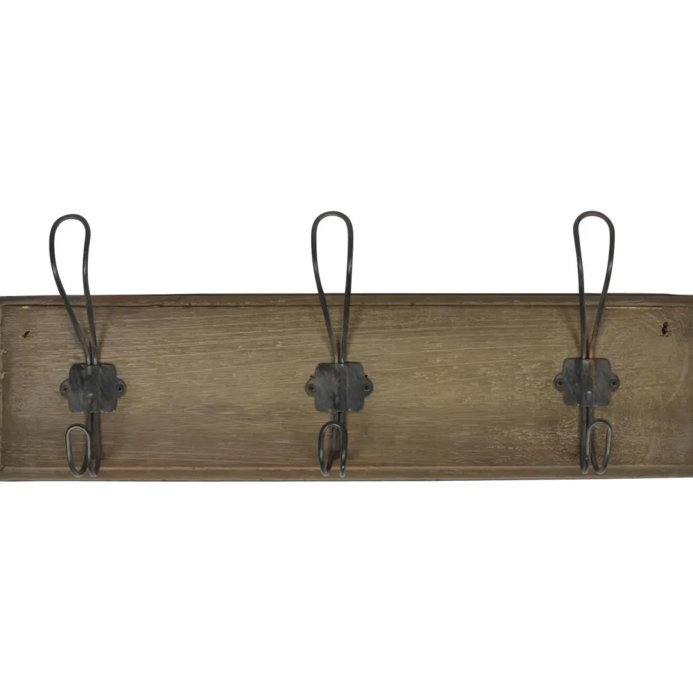 Hot IB Laursen Garderobe Hakenleiste aus Holz und Metall