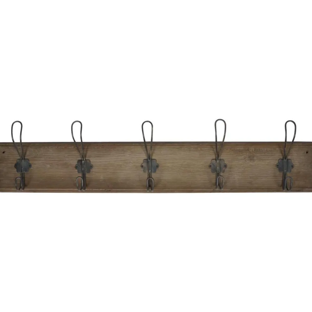 Hot IB Laursen Garderobe Hakenleiste aus Holz und Metall