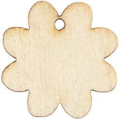 Clearance IB Laursen Geschenkanhänger aus Holz Blume