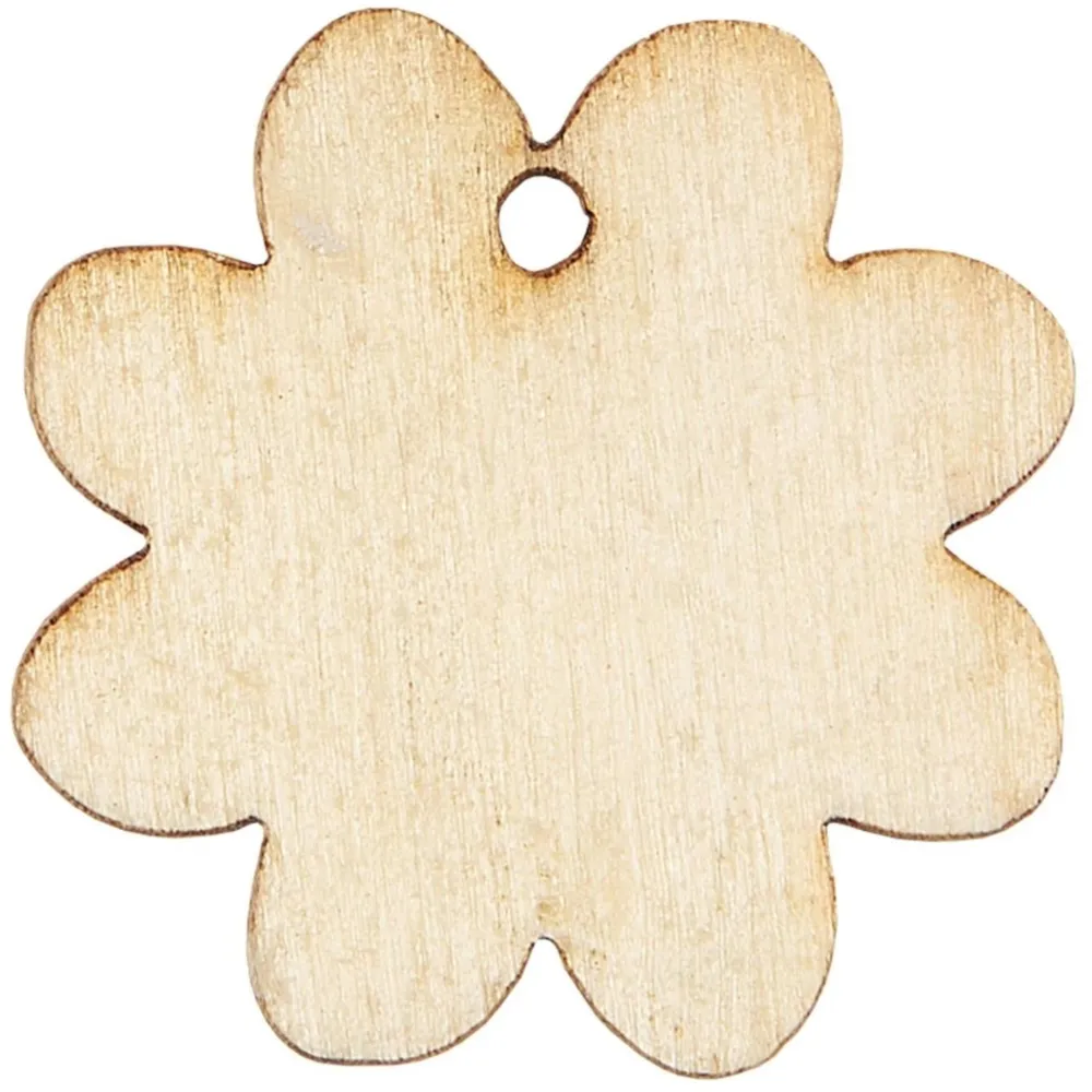 Clearance IB Laursen Geschenkanhänger aus Holz Blume