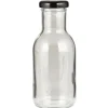 Outlet IB Laursen Glas-Flasche mit schwarzem Schraubdeckel