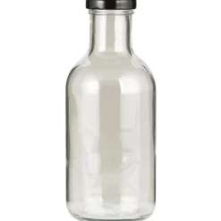 Outlet IB Laursen Glas-Flasche mit schwarzem Schraubdeckel