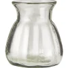 Outlet IB Laursen Glas-Vase mit breiten Rillen mundgeblasen