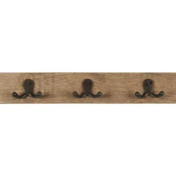 New IB Laursen Hakenleiste Holz mit Doppelhaken UNIKA Shaker