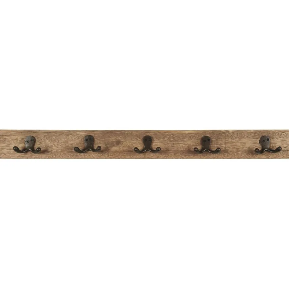 New IB Laursen Hakenleiste Holz mit Doppelhaken UNIKA Shaker