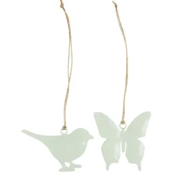 New IB Laursen Hängefiguren Vogel und Schmetterling 2er