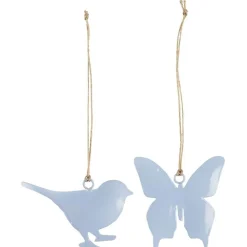 New IB Laursen Hängefiguren Vogel und Schmetterling 2er