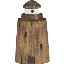 Best IB Laursen Holz Leuchtturm Deko Nautico