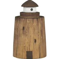 Best IB Laursen Holz Leuchtturm Deko Nautico