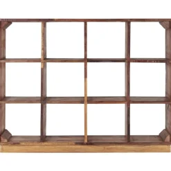New IB Laursen Holz Regal mit 12 Fächern UNIKA
