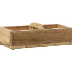 Outlet IB Laursen Holz-Kiste mit Fächern und Quergriff Unika