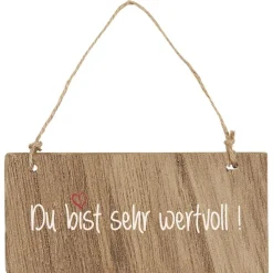 IB Laursen Holzschild Du bist sehr wertvoll