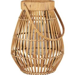 Discount IB Laursen Hurricane mit Glaseinsatz und Henkel, Rattan