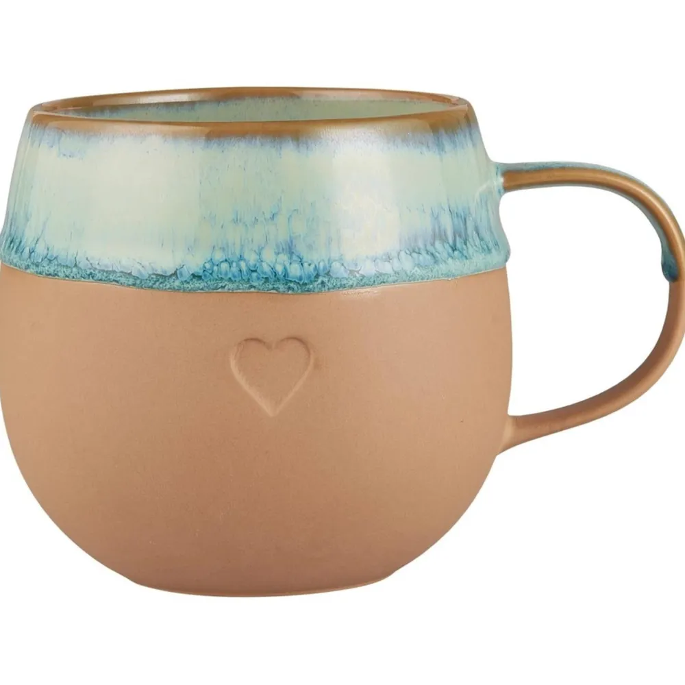 Discount IB Laursen Keramik Tasse mit Henkel Heart, runde Form
