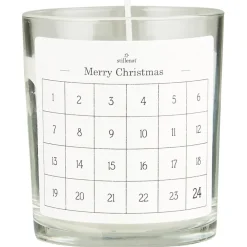 Discount IB Laursen Kerze im Glas mit 1-24 Etikett