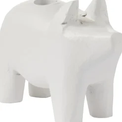 Clearance IB Laursen Kerzenhalter für Dünne Kerze 1,3 cm Schwein UNIKA