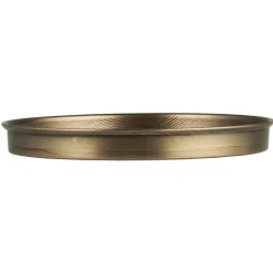 Clearance IB Laursen Kerzentablett aus Metall mit Kante