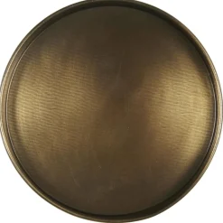 Clearance IB Laursen Kerzentablett aus Metall mit Kante