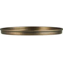 Clearance IB Laursen Kerzentablett aus Metall mit Kante