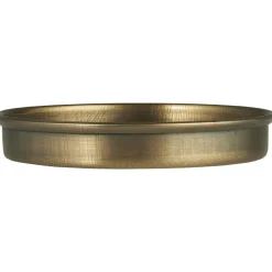 Clearance IB Laursen Kerzentablett aus Metall mit Kante