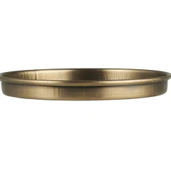 Clearance IB Laursen Kerzentablett aus Metall mit Kante