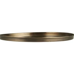 Clearance IB Laursen Kerzentablett aus Metall mit Kante