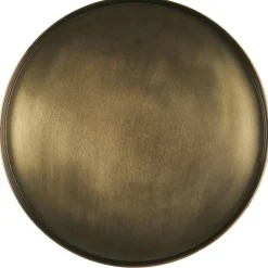 Clearance IB Laursen Kerzentablett aus Metall mit Kante