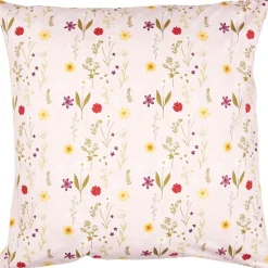 Discount IB Laursen Kissenbezug rosa mit Gartenblumen