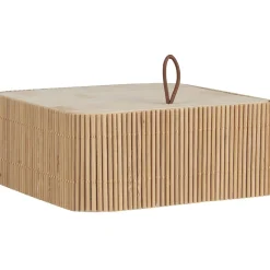 Clearance IB Laursen Kleine Schachtel mit Deckel quadratisch aus Bambus