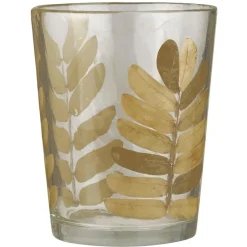 Discount IB Laursen Konische Kerzenhalter für Teelichter mit Blumenmuster