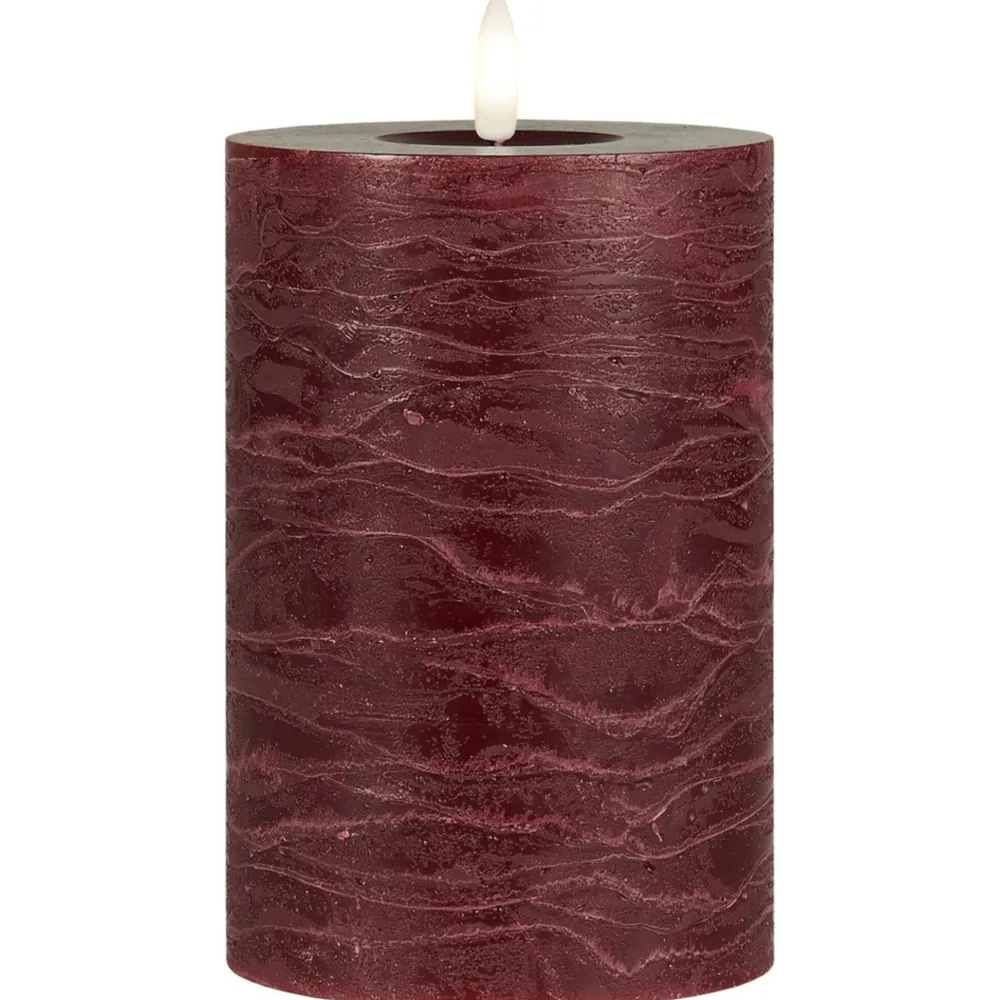 Hot IB Laursen LED-Stumpenkerze mit warmer Flamme