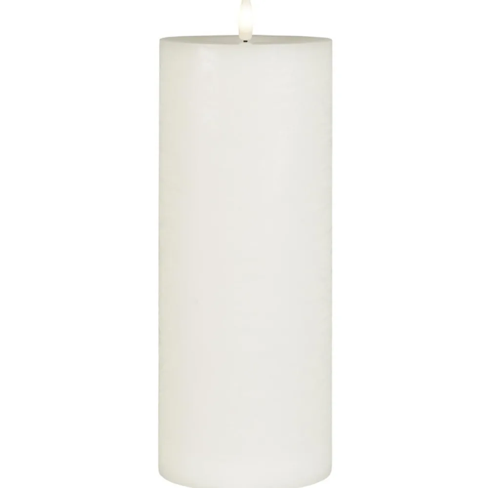 Hot IB Laursen LED-Stumpenkerze mit warmer Flamme