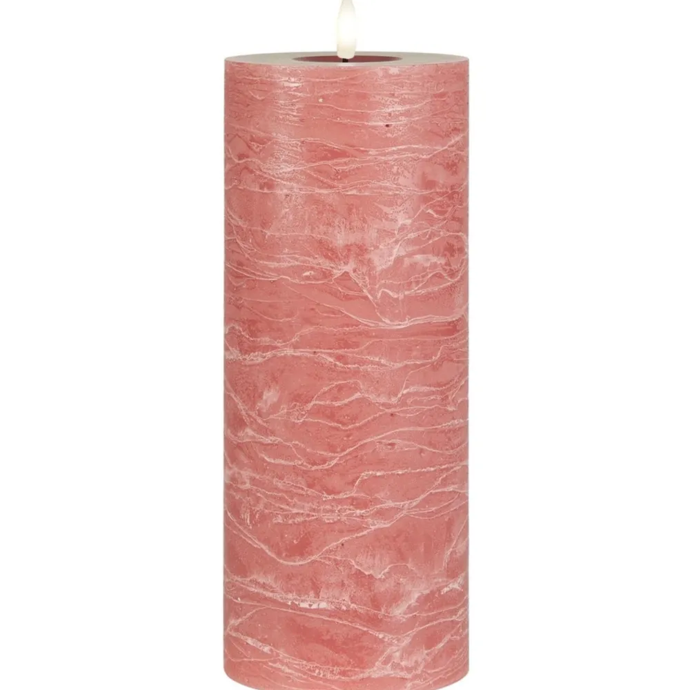 Hot IB Laursen LED-Stumpenkerze mit warmer Flamme