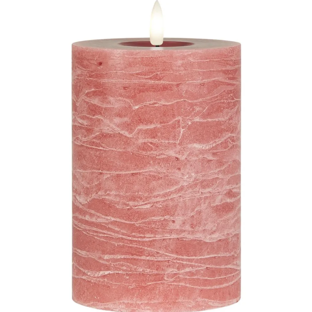 Hot IB Laursen LED-Stumpenkerze mit warmer Flamme
