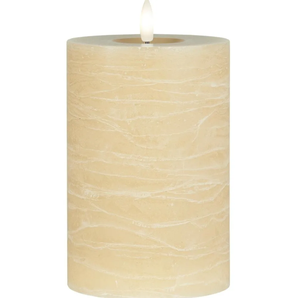 Hot IB Laursen LED-Stumpenkerze mit warmer Flamme